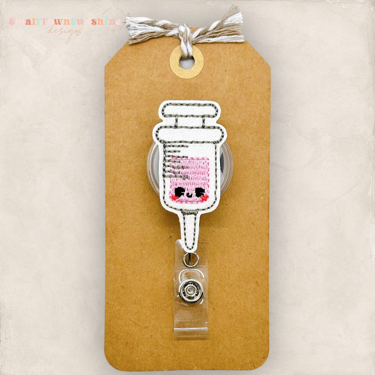 Syringe Badge Topper