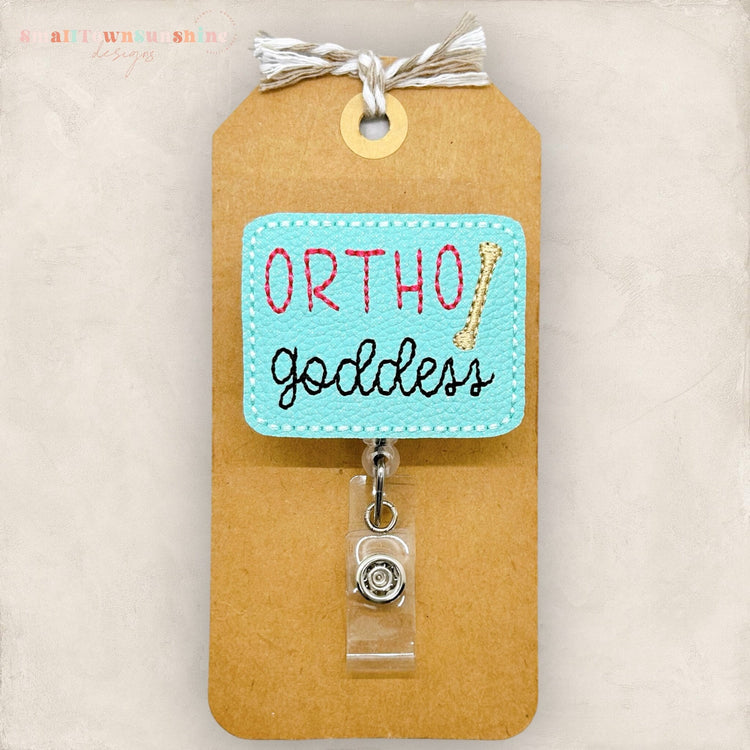Ortho Goddess Badge Topper