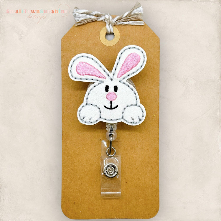 Bunny Face Badge Topper