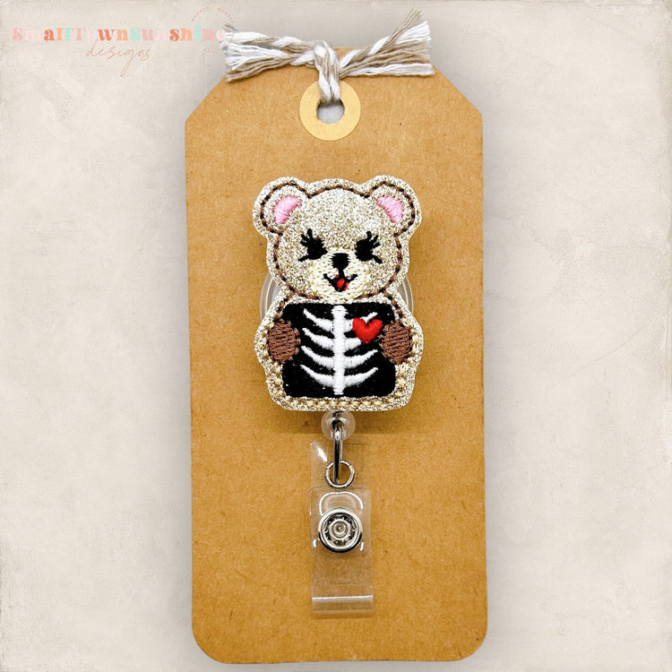 X-Ray Bear Badge Topper