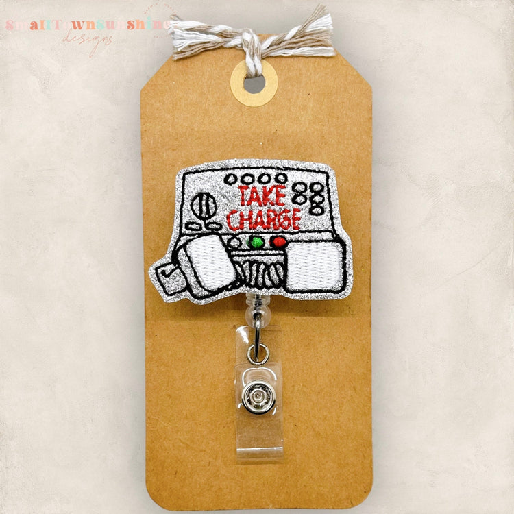 Take Charge Badge Topper