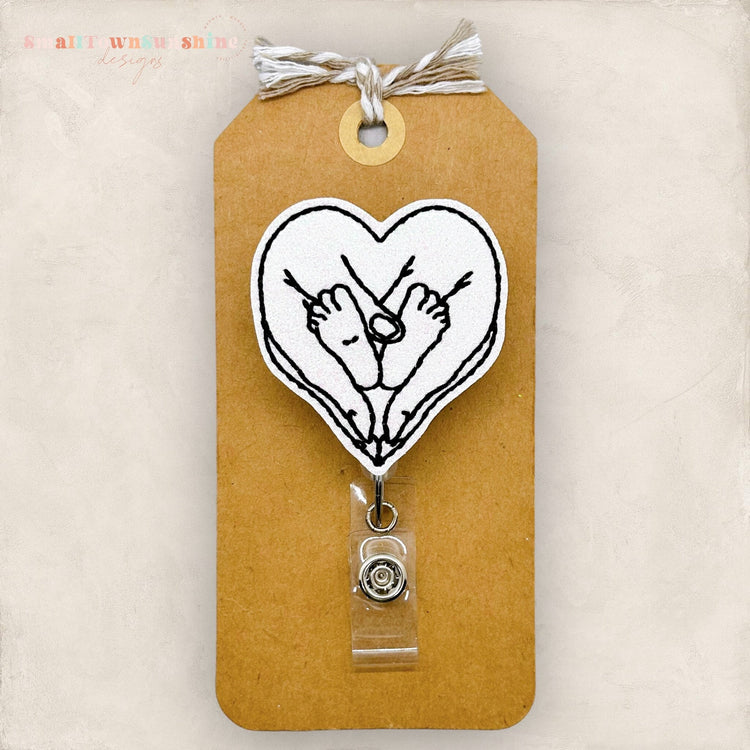 Baby Feet Badge Topper