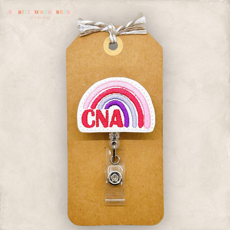 CNA Rainbow Badge Topper