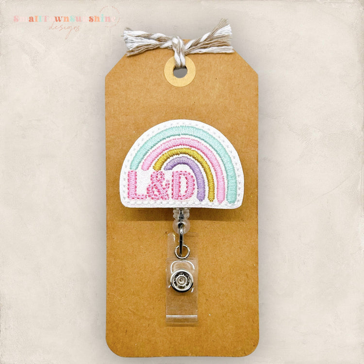 L&D Rainbow Badge Topper