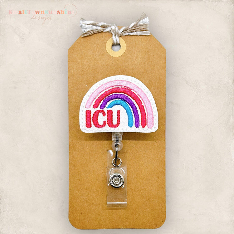 ICU Rainbow Badge Topper