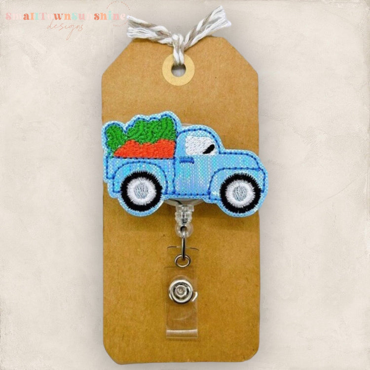 Carrot Pick-Up Badge Topper