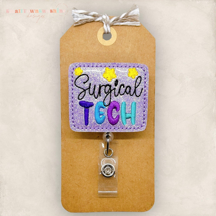 Surgical Tech Badge Topper