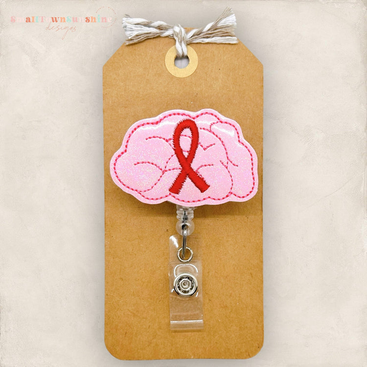 Stroke Awareness Badge Topper