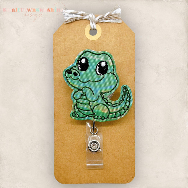 Crocodile Badge Topper