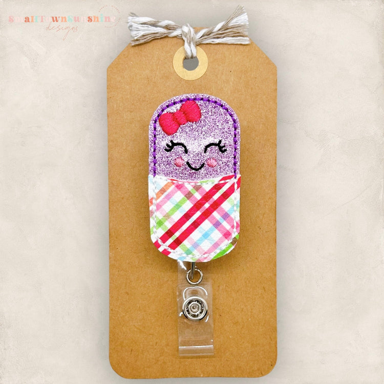 Cute Pill Capsule Badge Topper