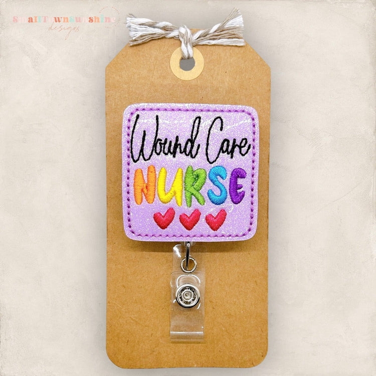 Wound Care Nurse Badge Topper
