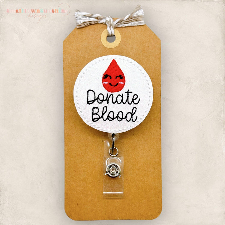 donate blood badge reel