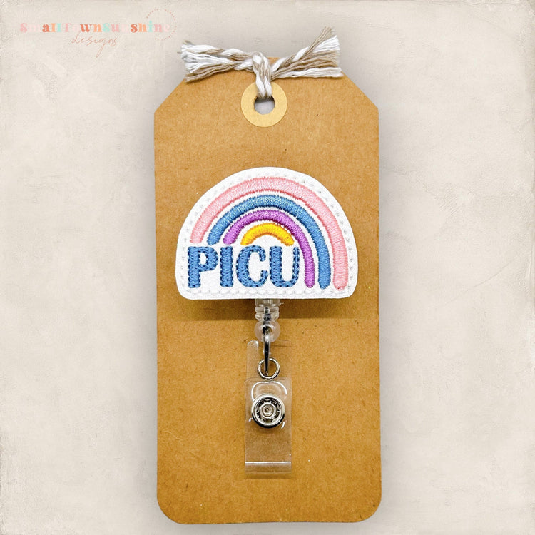 picu rainbow badge reel