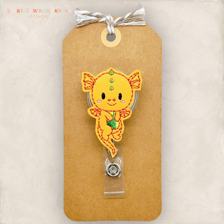 orange dragon badge reel