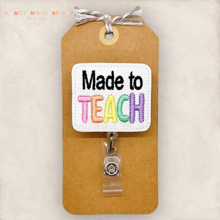 teacher appreciation badge reel