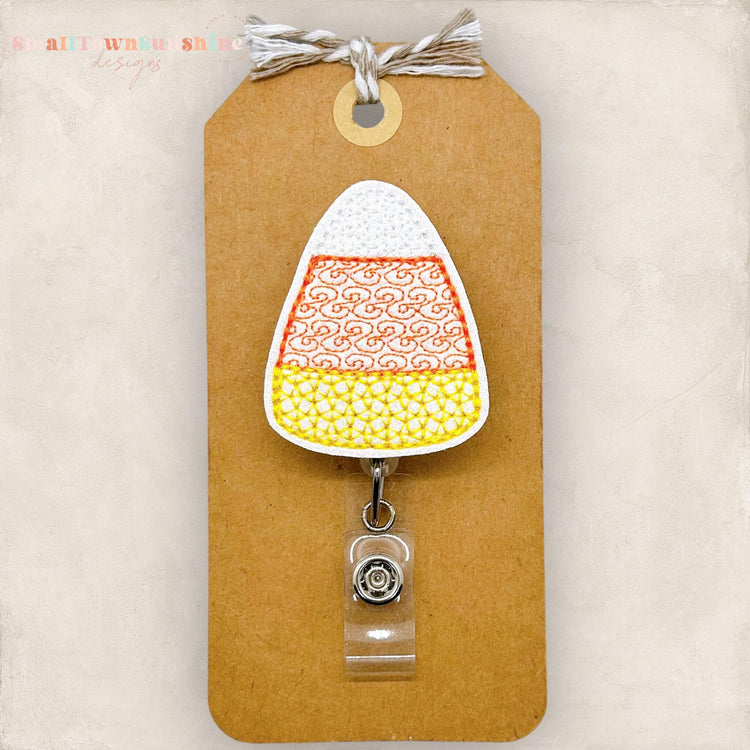 Candy Corn Badge Topper