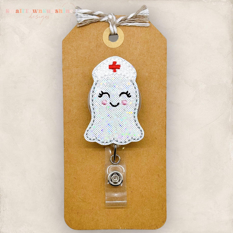 Nurse Ghost Badge Topper