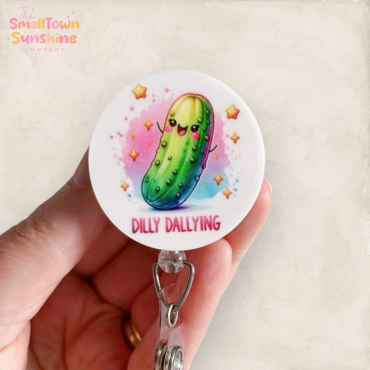 Dilly Dallying Badge Topper