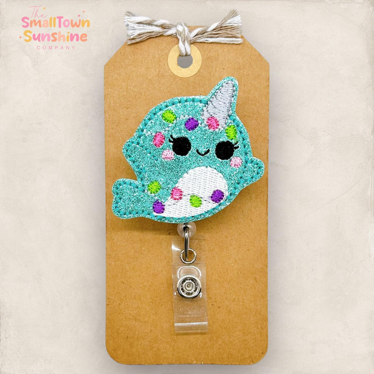 Narwhal with Lights Badge Topper
