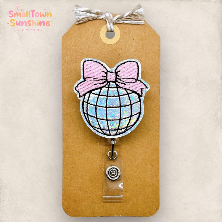 Disco Ball Badge Topper