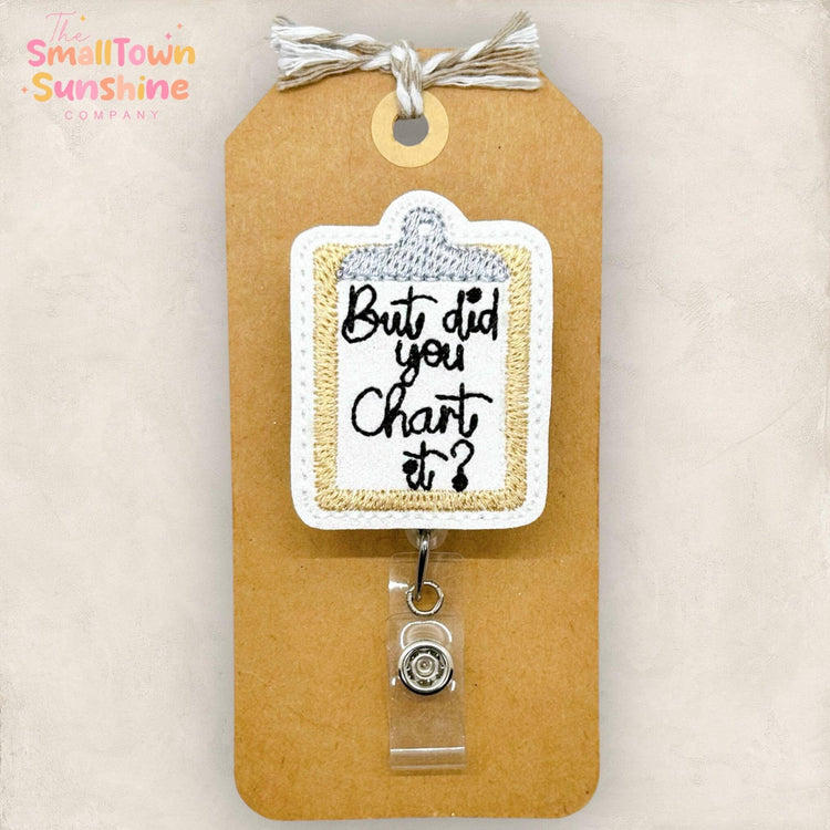 But Did You Chart It Badge Topper
