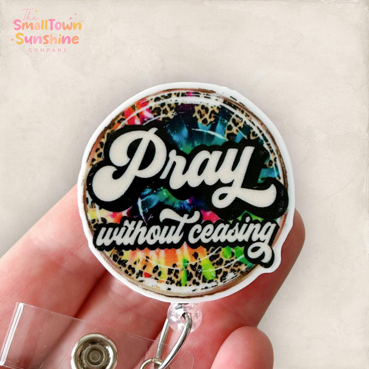 Pray Without Ceasing Badge Topper