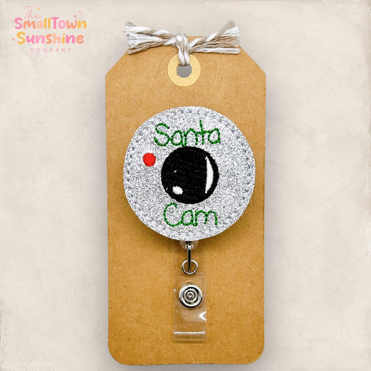 Santa Cam Badge Topper
