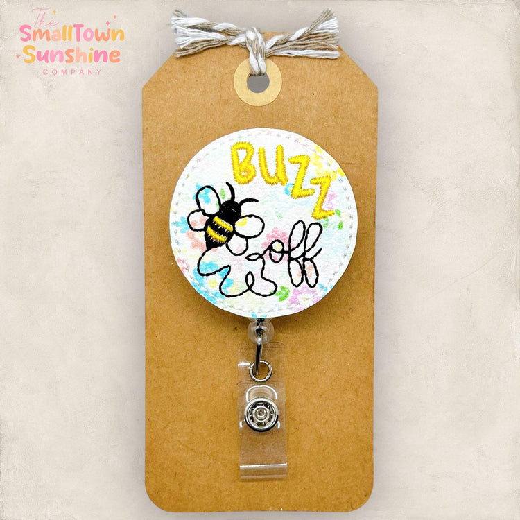 Buzz Off Badge Topper