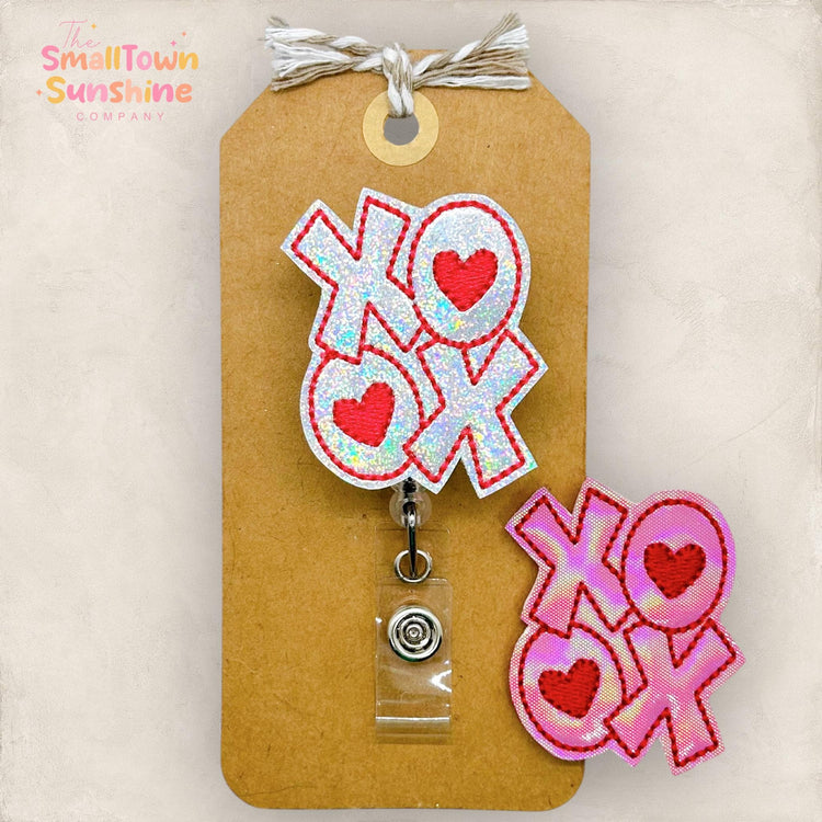 XOXO Badge Topper