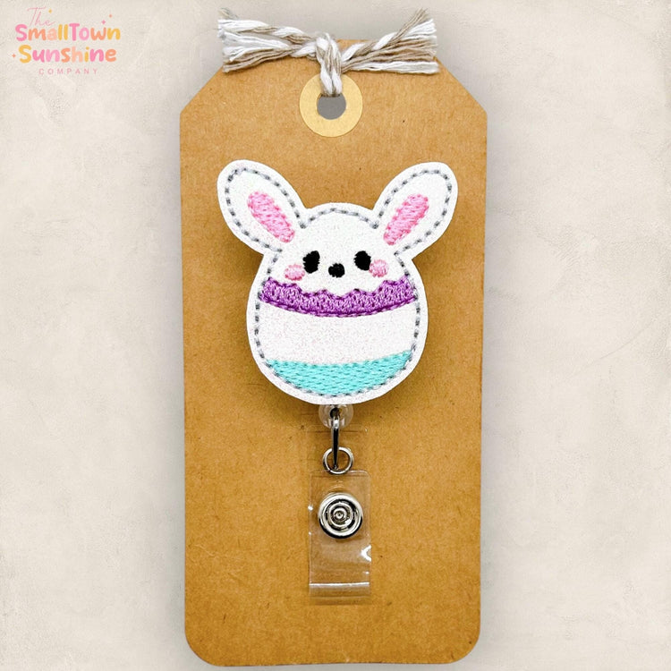 Bunny Egg Badge Topper