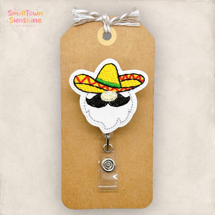 Sombrero Gnome Badge Topper