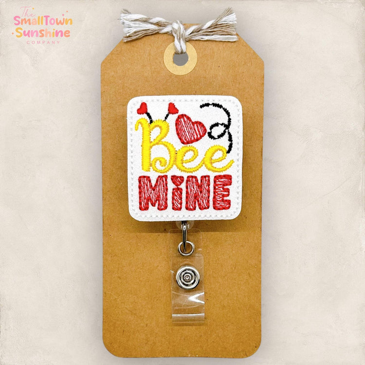 Bee Mine Badge Topper