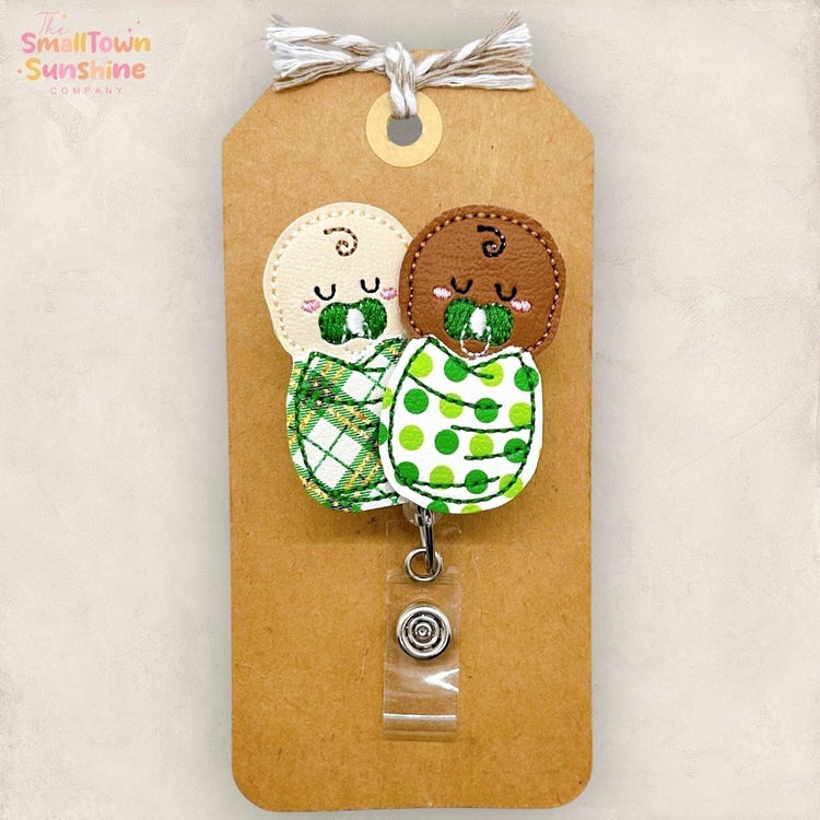 Diverse St Patrick’s Day Babies Badge Topper