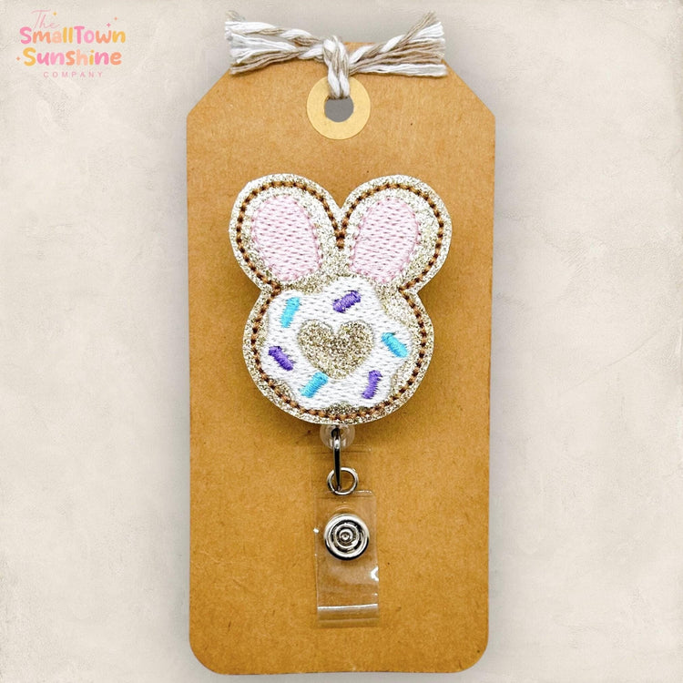 Bunny Donut Badge Topper