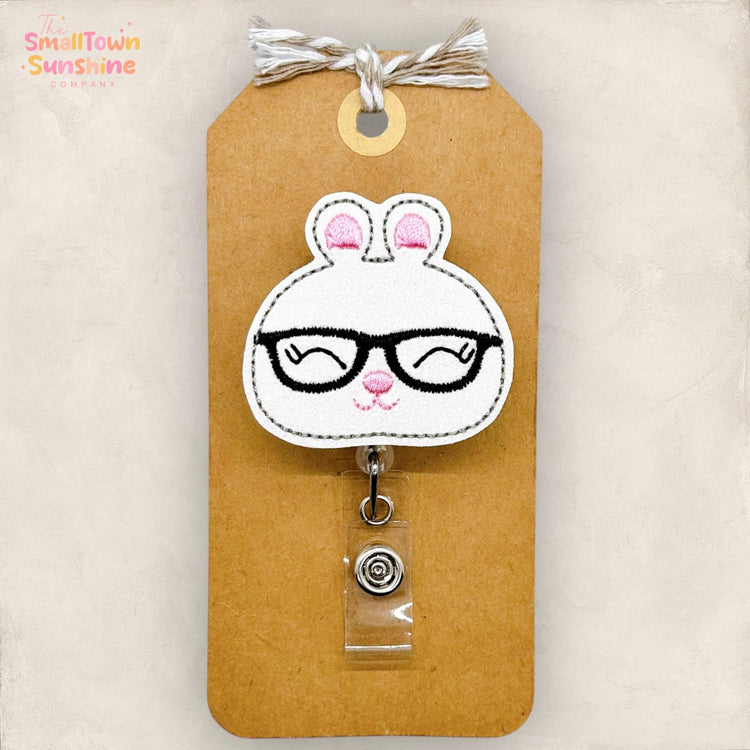 Geeky Bunny Badge Topper