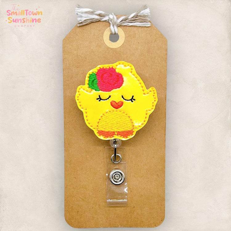 Spring Chick Badge Topper