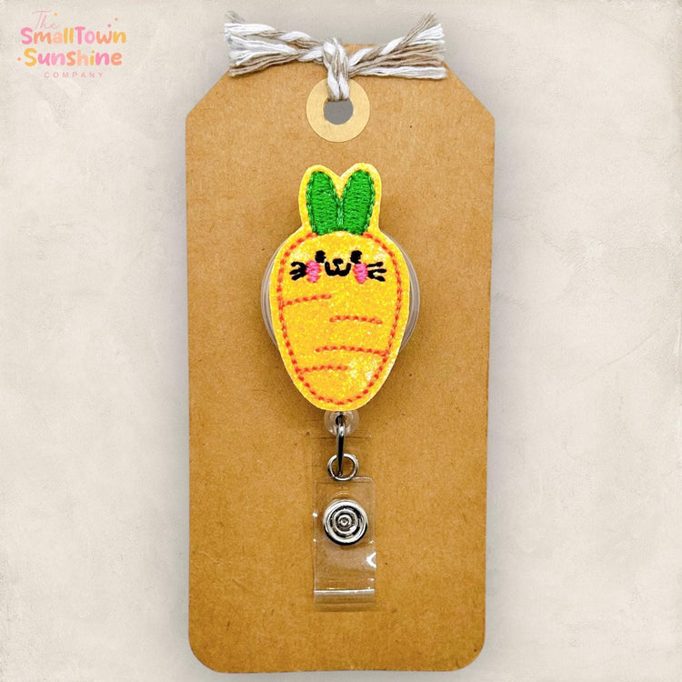 Carrot Bunny Badge Topper