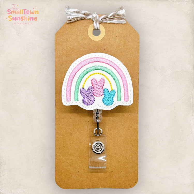 Easter Rainbow Badge Topper