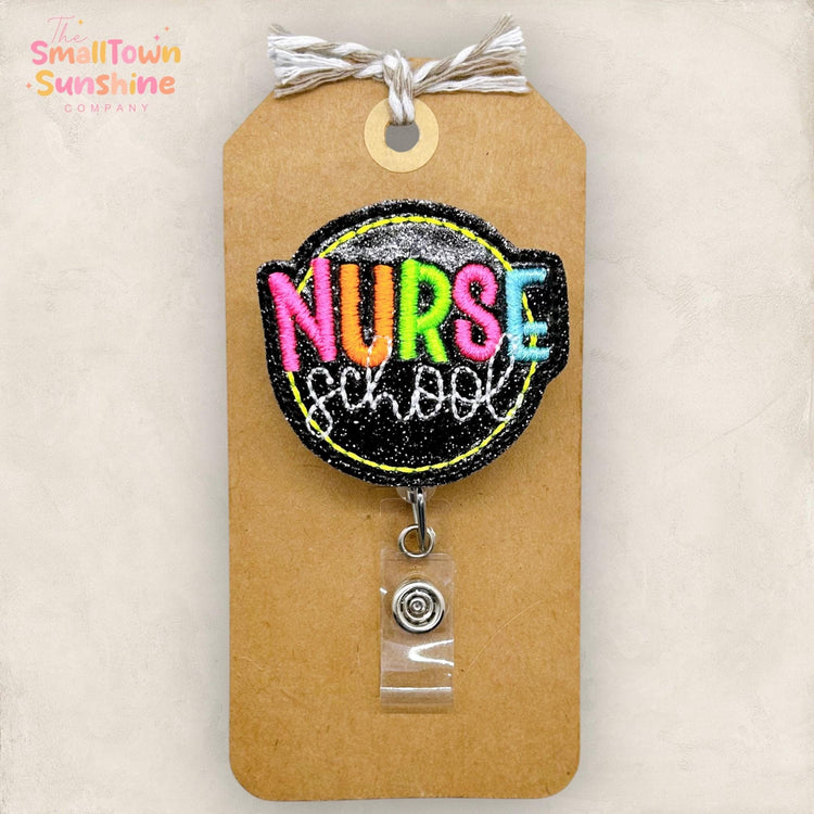 School Nurse Badge Topper