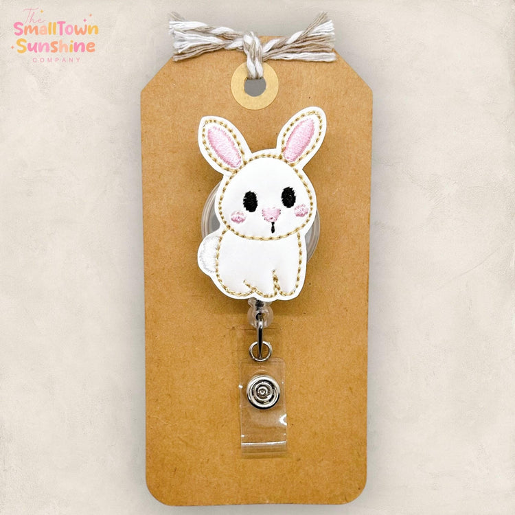 Cottontail Bunny Badge Topper