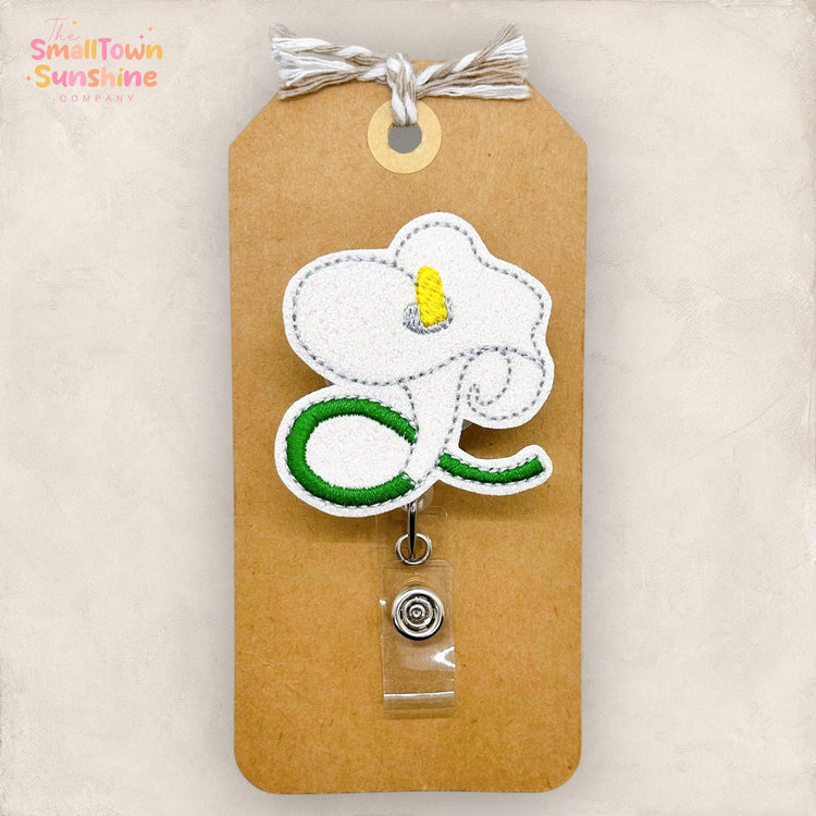 Calla Lily Badge Topper