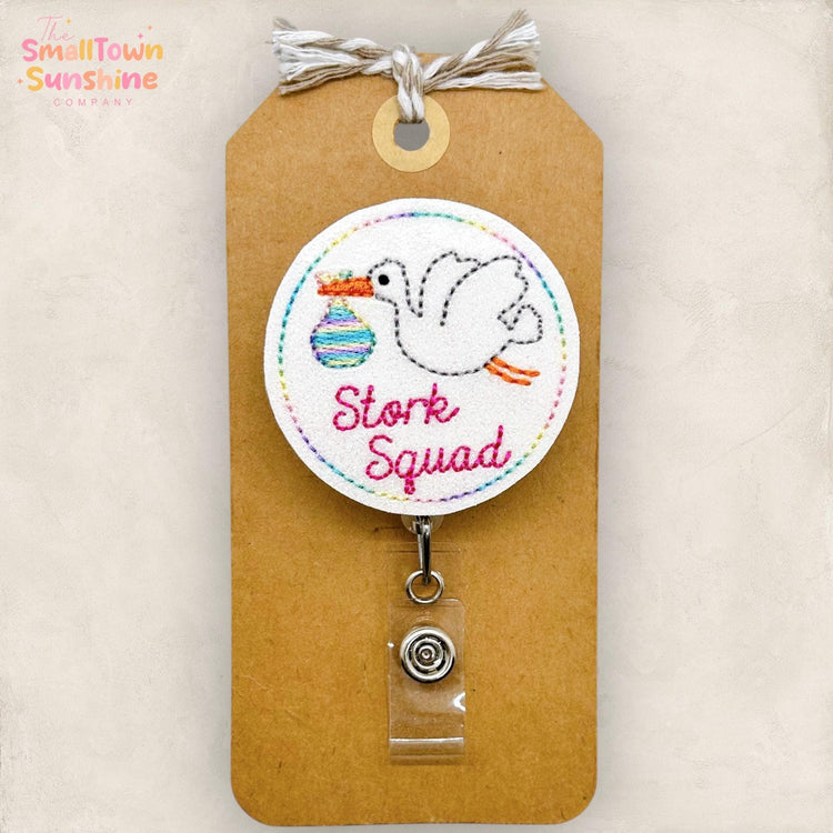 Stork Squad Badge Topper