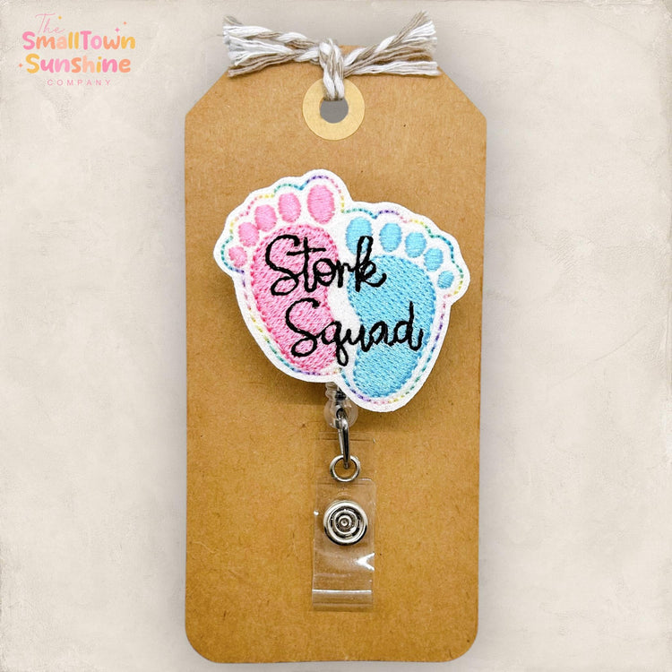 Stork Squad Badge Topper