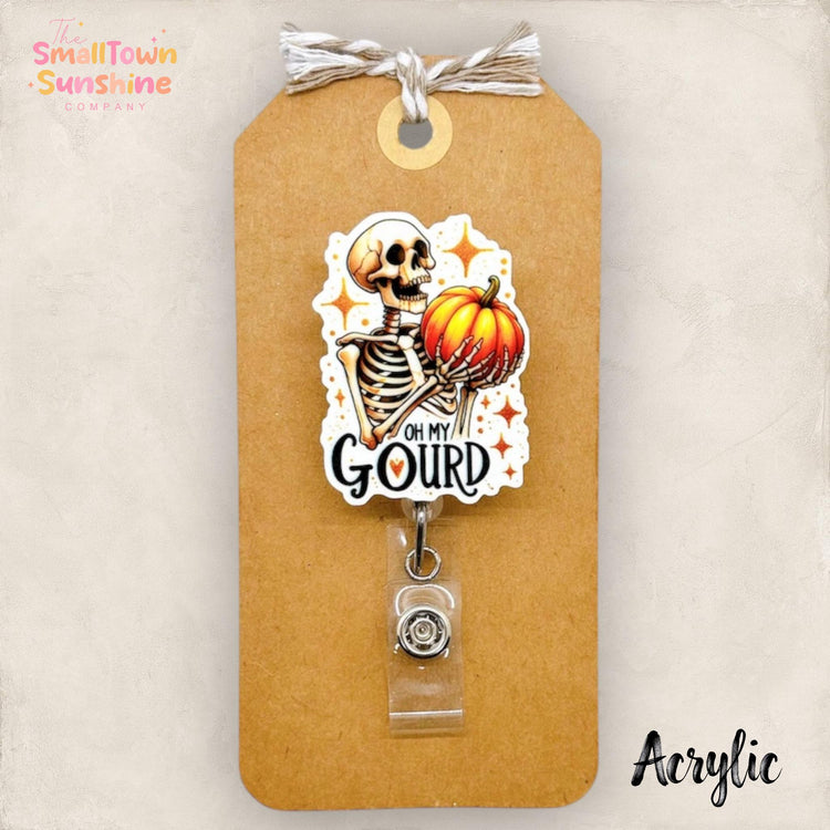 Oh My Gourd Badge Topper