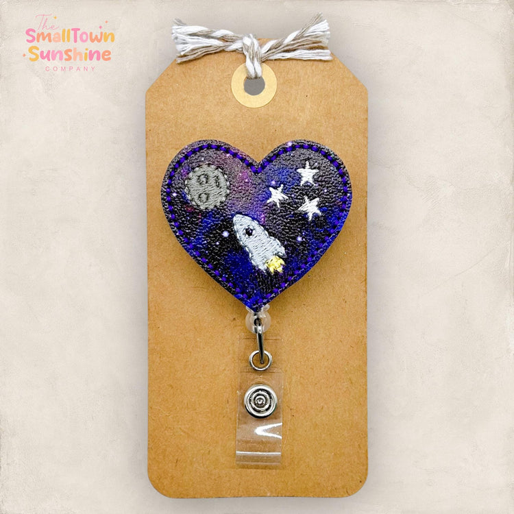 Space Badge Topper