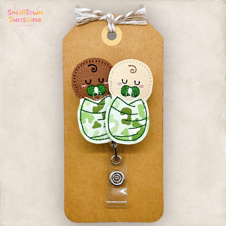 Diverse St Patrickβs Day Babies Badge Topper