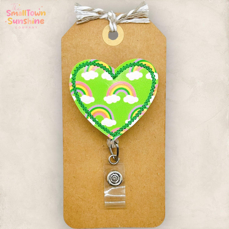 St Patrick’s Day Rainbow Badge Topper