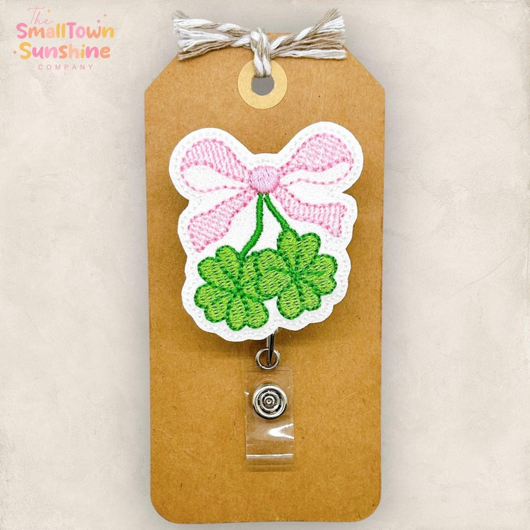 Coquette Clovers Badge Topper