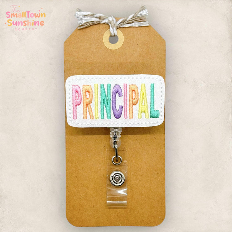 Principal Badge Topper