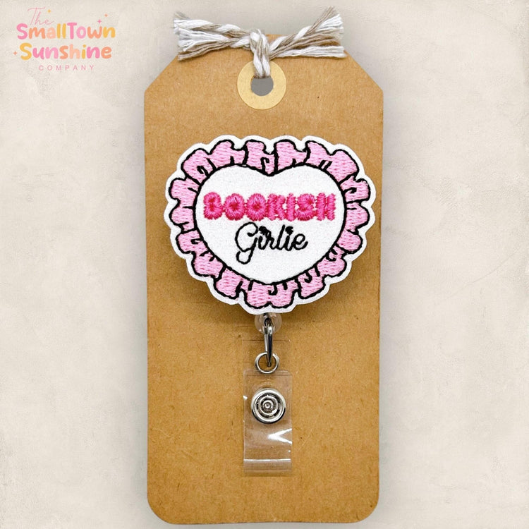 Bookish Girlie Badge Topper